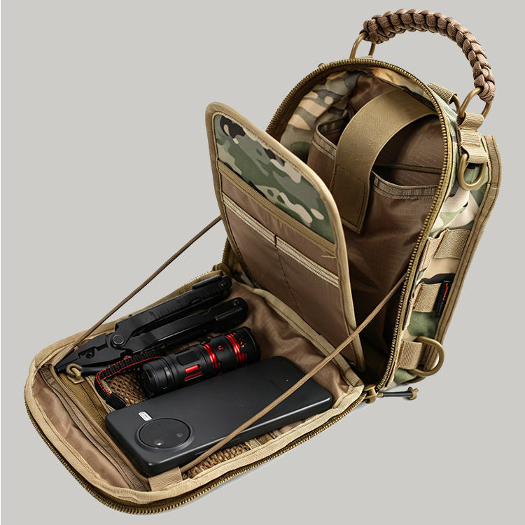 Apex - Hard Shell Tactical Chest Sling For Hiking, Travel & EDC
