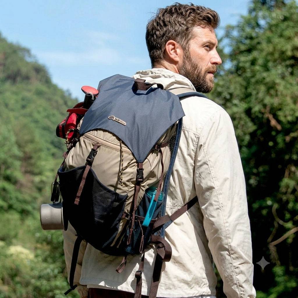 TrailMax – Lightweight Large-Capacity Backpack For Hiking, Cycling & Adventure