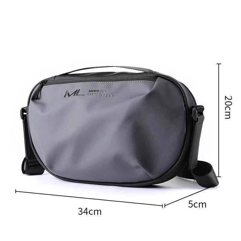 UrbanRig – Trendy Leather Chest Sling For Commuting, Travel & Daily Style