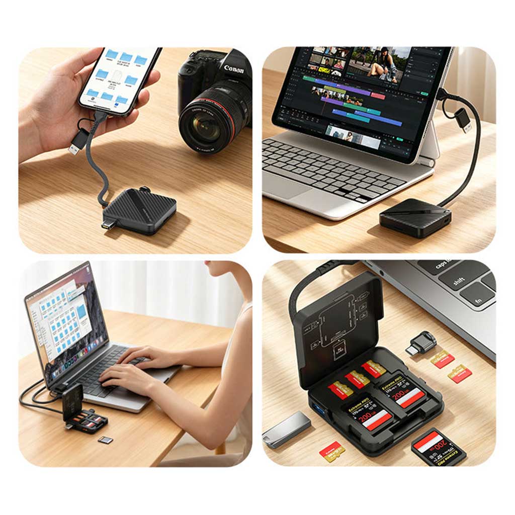 Multi-Functional Card Reader Case